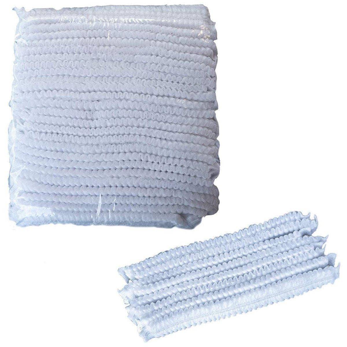 Disposable Hairnet Caps Nonwoven, Pack of 100 - view 2