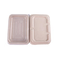 Disposable Lunch Boxes, Pack of 50 - Natural Beige, 950 ml, 18 x 12.5 x 7 cm - view 3