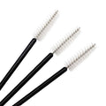 Disposable Mascara Wands Eyelash Lash Extension Brushes - Black and White, Pack of 50