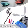 Disposable Mascara Wands Eyelash Lash Extension Brushes - Gold and Black, Pack of 50 - view 2