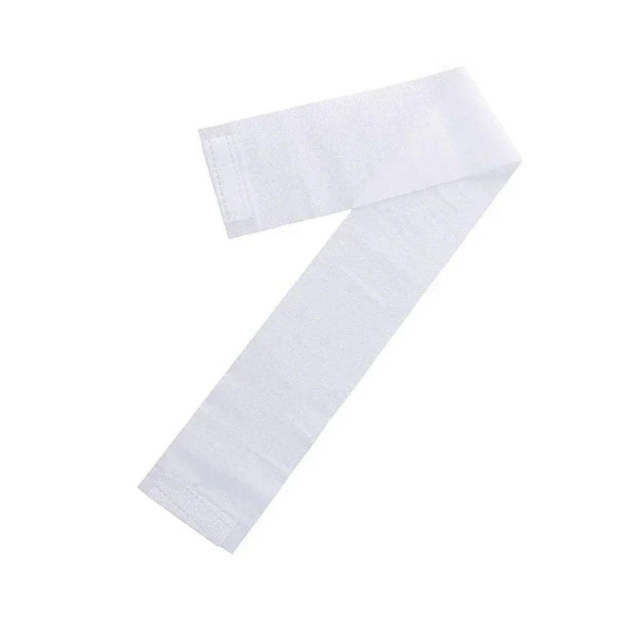 Disposable Non-Woven Hair Ties for Beauty Salons - White, Pack of 50