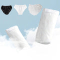 Disposable Nonwoven Travel Briefs for Women, Pack of 100 - Black - view 4