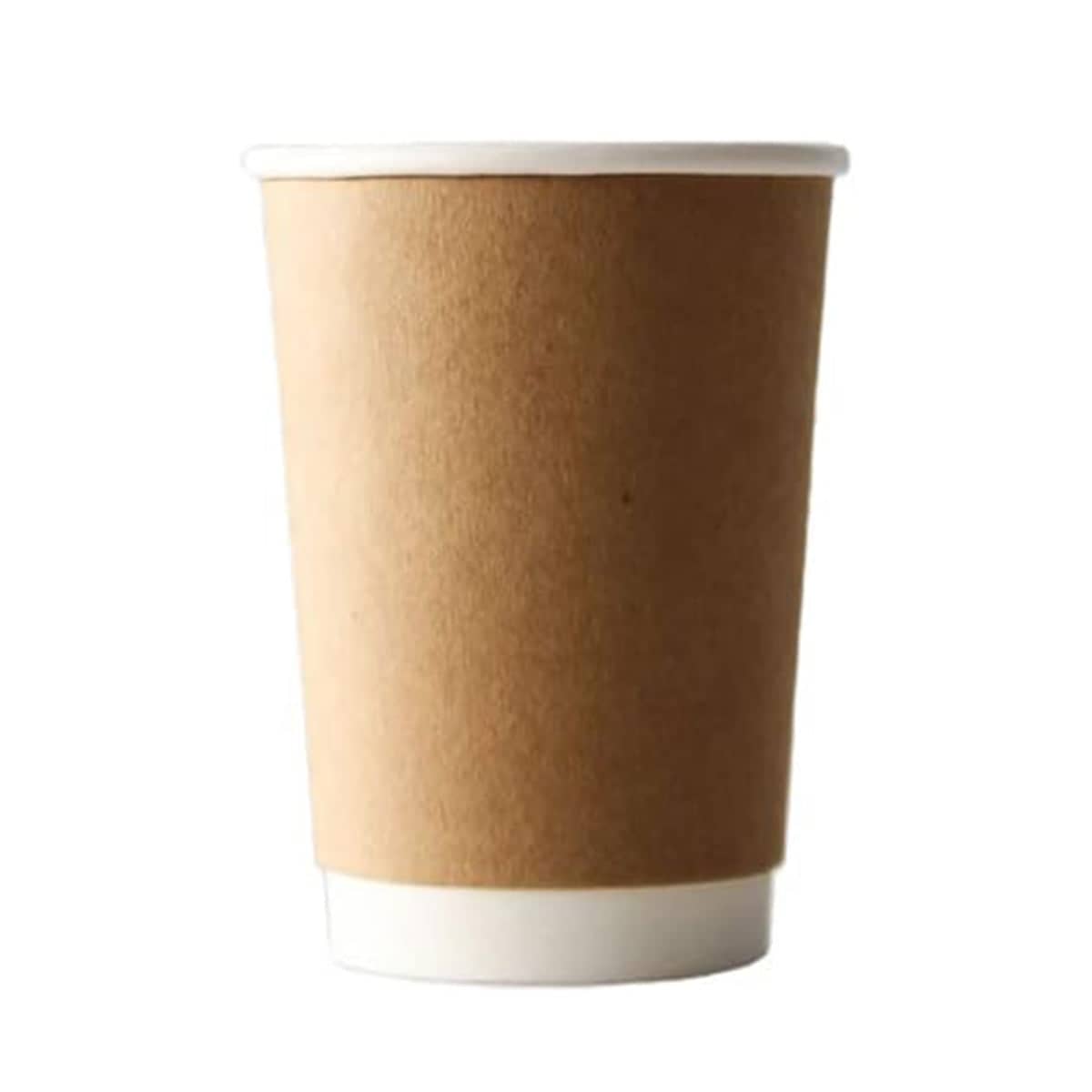 Disposable Paper Coffee Cups - 16 oz, Pack of 50