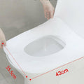 Disposable Paper Toilet Seat Covers - Pack of 50 - view 5
