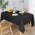 Disposable PEVA Rectangular Tablecloths - Red, 274 x 137 cm, Pack of 10 - view 5