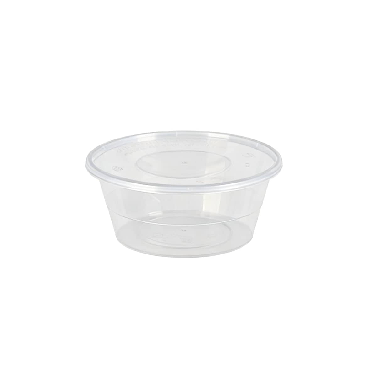 Disposable Round Takeout Containers with Lids Food Grade PP - 800ml, Pack of 50