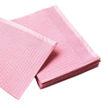 Disposable Waterproof Cleaning Pads for Tattoo and Dental Use, Pack of 125 - Pink