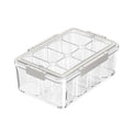 Divided Kitchen Storage Box with Handle, Sealed Lid and Clip Locks - view 2