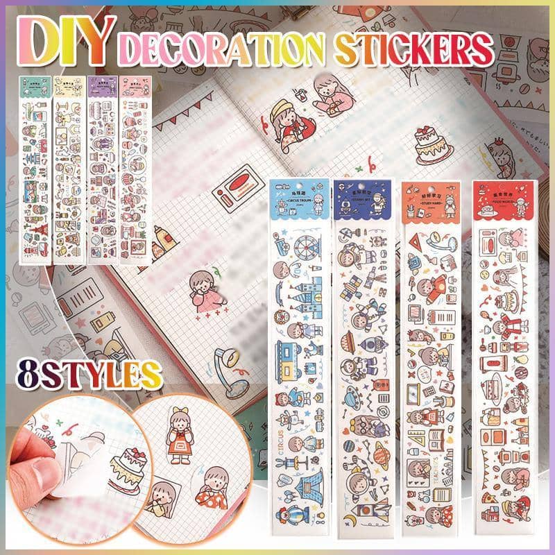 DIY Diary Decoration Sticker Sheet - Beauty World Make-Up and Mirrors - view 2