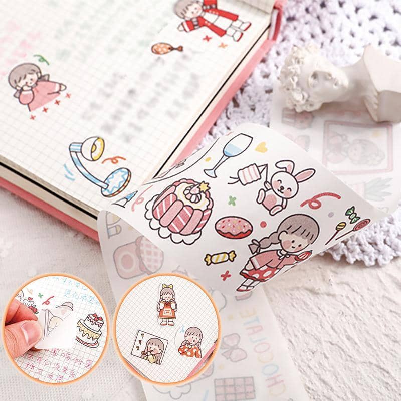DIY Diary Decoration Sticker Sheet - Food World Cakes and Snacks - view 5