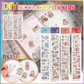 DIY Diary Decoration Sticker Sheet - Study Hard School and Stationery - view 2