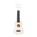 DIY Ukulele Kit 21 Inch (53cm) Natural Wood for Beginners - Round Sound Hole