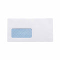 DL White Window Envelopes, Self Seal, 225 x 115 mm, Pack of 50 - view 2