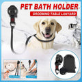 Dog and Cat Grooming Bath Holder with Suction Cup and Adjustable Tether