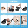 Dog and Cat Grooming Bath Holder with Suction Cup and Adjustable Tether - view 5