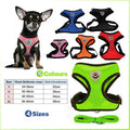 Dog and Cat Harness Vest, Size L, Soft Breathable Mesh - Blue - view 2