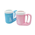 Dog and Cat Paw Cleaner Cup with Silicone Brush - Blue, Size S - view 4