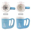 Dog and Cat Paw Cleaner Cup with Silicone Brush - Blue, Size S - view 5