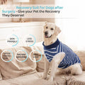 Dog Anti-Lick Recovery Suit - Grey Camouflage, Medium (Chest 40-52 cm, Back 35 cm) - view 5