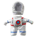 Dog Astronaut Costume, Silver Pet Space Suit - Size XL (Chest 32 cm, Back 23 cm)