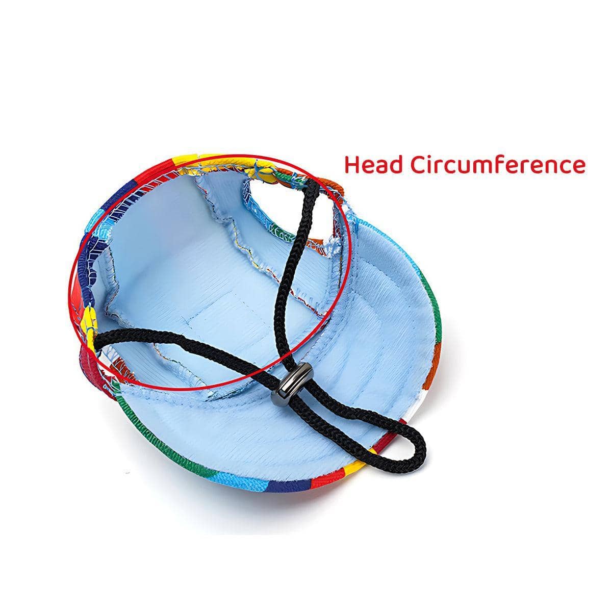 Dog Baseball Cap Sun Hat with Ear Holes - Red, Large (Head 37 cm) - view 5