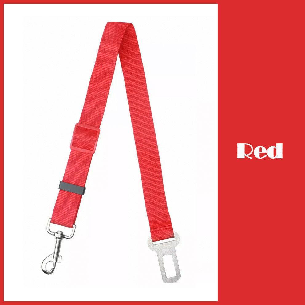 Dog Car Seat Belt Lead, Adjustable Pet Travel Restraint Strap - Yellow - view 11