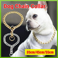 Dog Chain Collar with Welded O-Ring - 45 cm - view 2