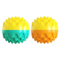 Dog Chew Ball with Giggle Sound, Elastic Rubber - Teal - view 3