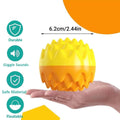 Dog Chew Ball with Giggle Sound, Elastic Rubber - Teal - view 4