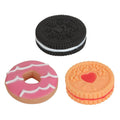 Dog Chew Toy, Round Biscuit Shape - Pink Iced Ring Biscuit - view 3