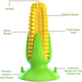 Dog Corn Chew Toy with Suction Base for Chewing and Play - view 3