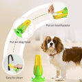 Dog Corn Chew Toy with Suction Base for Chewing and Play - view 4