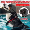 Dog Earmuffs Waterproof Neoprene Headgear - Grey, Small (Head 25-38 cm) - view 2