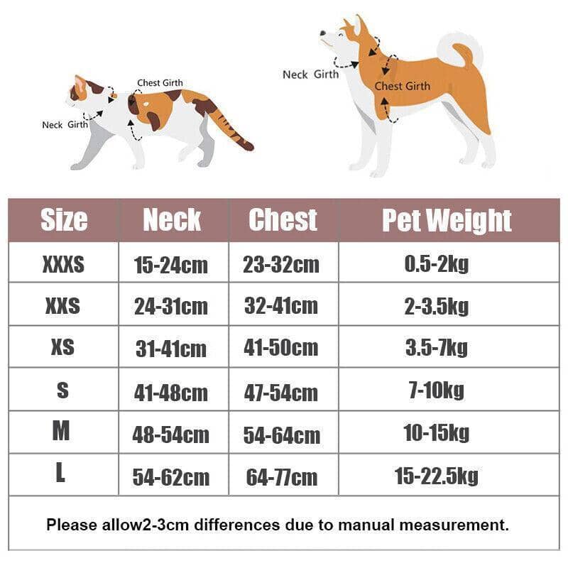 Dog Harness and Leash Set - Red, Size L (Chest 64-77 cm) - view 4
