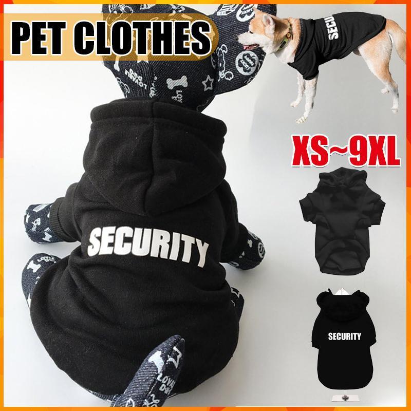 Dog Hoodie Jumper - Black, Size 3XL (Chest 59 cm, Back 40 cm) - view 12