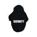Dog Hoodie Jumper - Black, Size XL (Chest 47 cm, Back 35 cm)