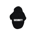 Dog Hoodie Jumper - Black, Size XS (Chest 27 cm, Back 16 cm)