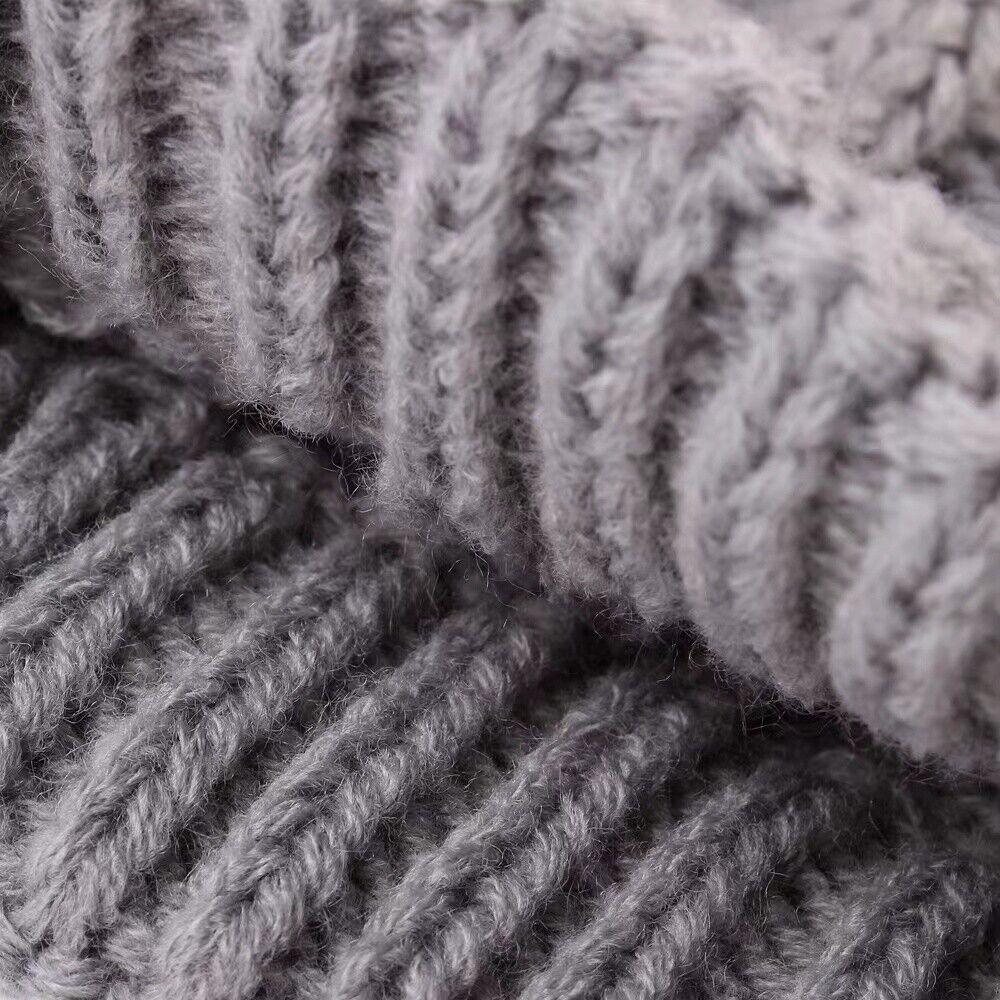Dog Jumper Knitted Acrylic XL for Cool Weather - Beige - view 8
