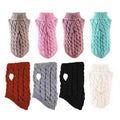 Dog Jumper Knitted Acrylic XL for Cool Weather - Leather Pink - view 3