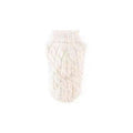 Dog Jumper Knitted Acrylic XL for Cool Weather - White