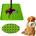 Dog Lick Mat Slow Feeder Treat Pad, 18 x 18 cm - Green - view 5