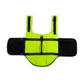Dog Life Jacket with Rescue Handle - Lime Green, Size S (Back 26 cm, Neck 36-47 cm)