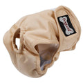 Dog Nappy Belly Band for Female Dogs, Reusable - Beige, L (Waistline 36-54 cm)