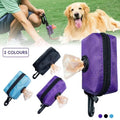 Dog Poop Bag Holder with Clip for Leash, Belt or Bag - Blue - view 2