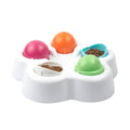 Dog Puzzle Feeder - Interactive Slow Feeder Bowl with 5 Removable Treat Cups - view 2