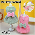 Dog Skirt Dress with Bow - Green, Size M (Chest 42 cm, Back 30 cm) - view 2