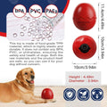 Dog Slow Feeder Toy Egg Shape Interactive Chew Snack Toy - Black - view 5