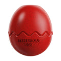 Dog Slow Feeder Toy Egg Shape Interactive Chew Snack Toy - Red