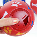 Dog Snack Ball Puzzle Feeder Toy for Interactive Play - Large (11cm), Blue - view 5