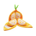 Dog Snuffle Toy Foraging Puzzle for Dogs and Cats - Yellow Fruit Design, 25 x 25 cm - view 2
